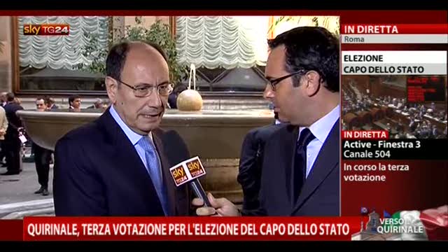 Schifani: preoccupazione per cambio linea,Prodi divide Paese