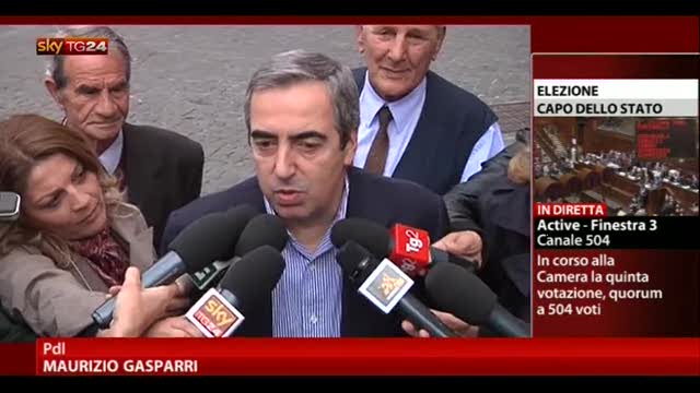 Elezioni Capo Stato, Gasparri:"Non partecipiamo alla quinta"