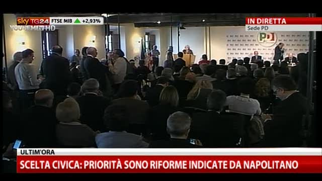 PD, Rosy Bindi: Napolitano ci ha chiesto responsabilità