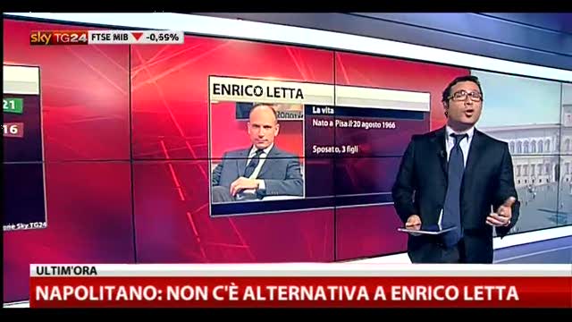 Governo, scheda di Enrico Letta