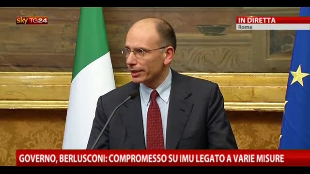 Consultazioni, parla il Premier incaricato Enrico Letta