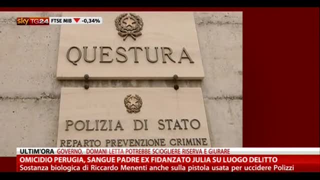Omicidio Perugia, tracce di sangue accusano Riccardo Menenti