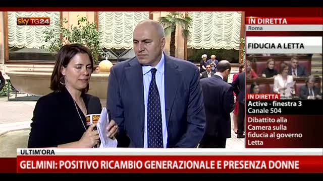 Letta, Crosetto: discorso per convincere Parlamento a 360°