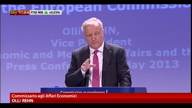 Rehn: Nel 2013 il deficit dovrebbe restare sotto 3% del PIL
