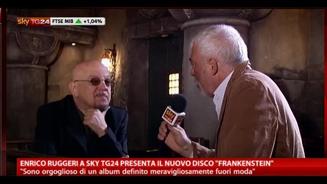 Enrico Ruggeri a SkyTG24 presenta il nuovo disco Frankestein