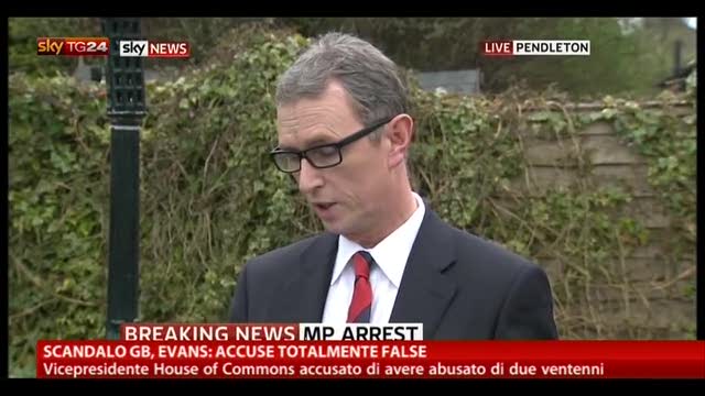 Scandalo GB, Evans: accuse totalmente false