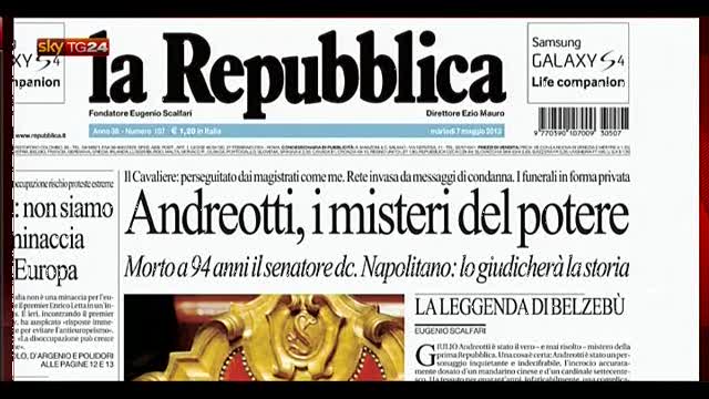 Rassegna stampa nazionale (07.05.2013)