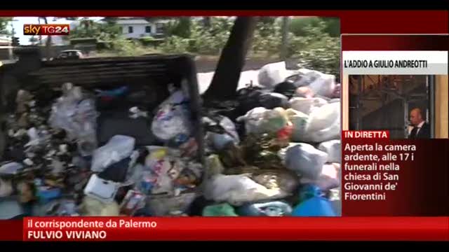 Emergenza rifiuti a Palermo, la Procura apre l'inchiesta