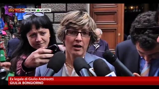 Bongiorno: Andreotti resterà vivo per sempre in mia memoria