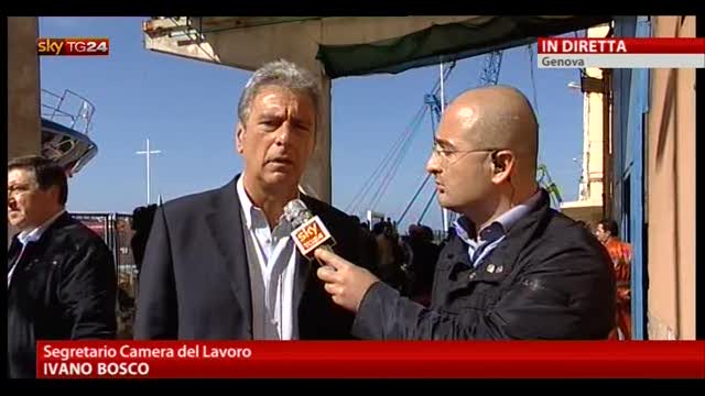 Incidente Porto Genova, parla Ivano Bosco