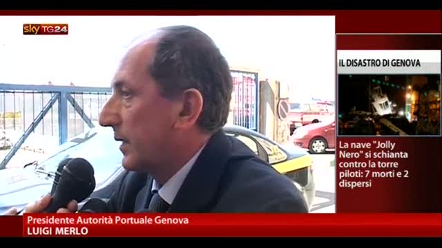 Incidente Porto Genova, parla Luigi Merlo