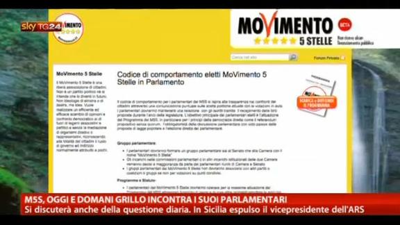 M5S, oggi e domani Grillo incontra i suoi parlamentari