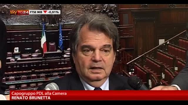 Brunetta: "In questo momento PD indeciso e senza leader"