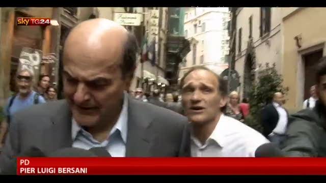 Bersani: situazione nel PD non è caotica come la descrivete