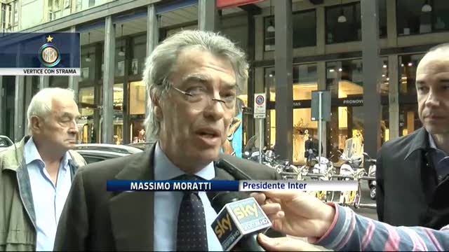 Vertice con Strama, Moratti: nessun carattere di mercato