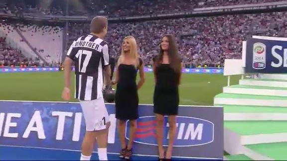 Da Conte a Bendtner, è festa grande allo Juventus Stadium