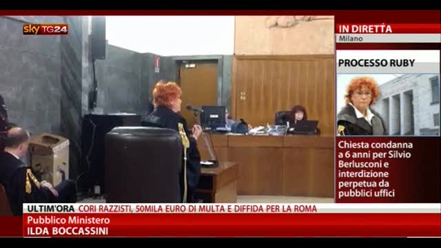 Ruby, PM Boccassini chiede condanna Berlusconi a 6 anni