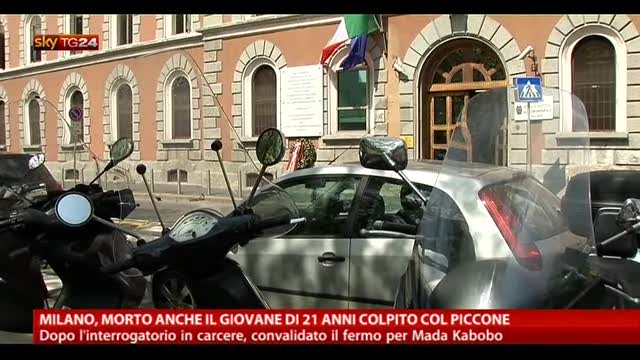 Milano,morto anche il giovane di 21 anni colpito col piccone