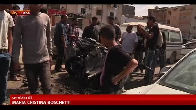 Autobomba Bengasi, ancora incerto il bilancio delle vittime