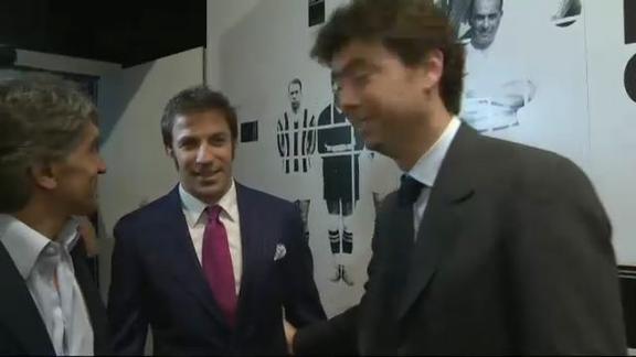 Festa-Juve: Del Piero riabbraccia la Vecchia Signora
