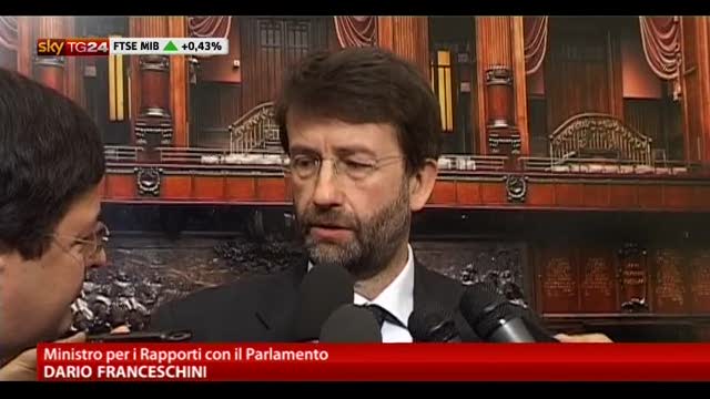 Franceschini: Nelle Camere dibattito per riforma istituzioni