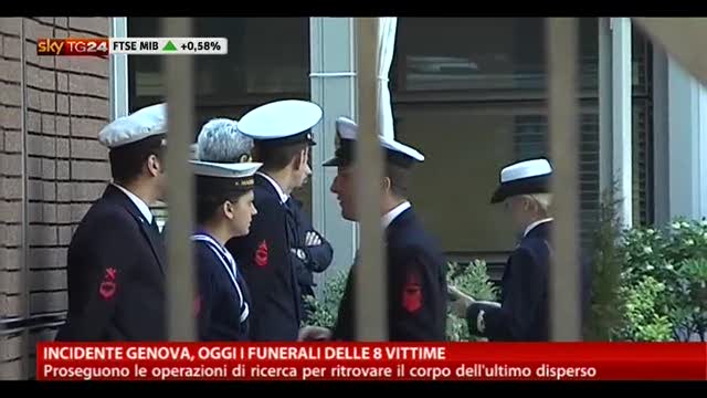 Incidente Genova, oggi i funerali delle 8 vittime