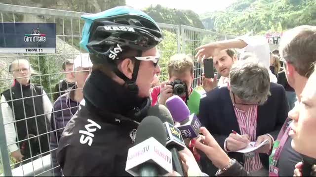 Giro 2013, Wiggins: "Non sto molto bene al momento"