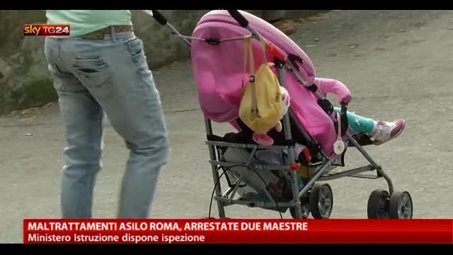 Maltrattamenti asilo Roma, arrestate maestra e direttrice