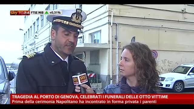 Ricerche Porto Genova, il Cap. di Fregata Francesco Civino