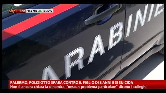 Palermo, poliziotto spara contro il figlio e si suicida