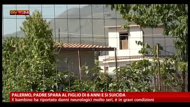 Palermo, padre spara al figlio di 8 anni e si suicida