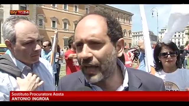 Agenda rossa Borsellino, Ingroia: Perché video solo ora?
