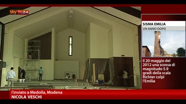 Terremoto Emilia, 29 maggio sarà inaugurata chiesa a Medolla