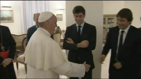 Papa Francesco riceve la Juve, bianconeri a Santa Marta