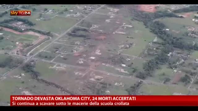 Tornado devasta Oklahoma City, 24 morti accertati