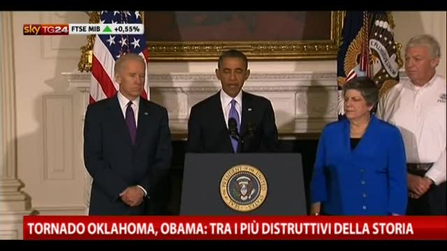 Tornado, Obama: per Oklahoma il massimo di risorse