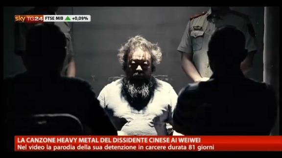 La canzone heavy metal del dissidente cinese Weiwei