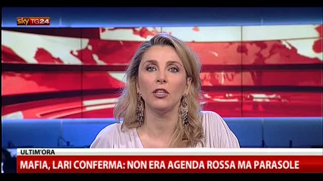 Mafia, Lari conferma: non era agenda rossa ma parasole