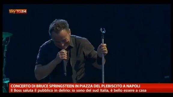 Concerto di Bruce Springsteen in Piazza Plebiscito a Napoli