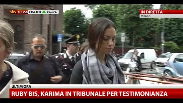 Ruby Bis, Karima in tribunale per testimonianza