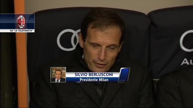 Milan, Berlusconi al telefono su Allegri 