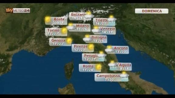 Meteo Italia 02.06.2013
