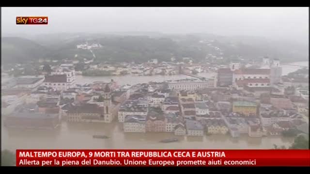 Maltempo Europa, 9 morti tra Repubblica Ceca e Austria