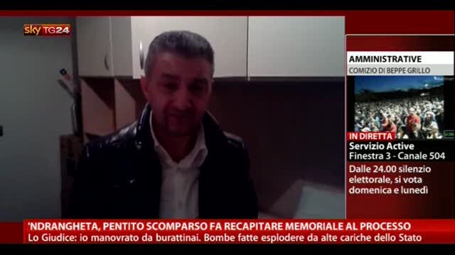 'Ndrangheta, pentito scomparso fa recapitare memoriale