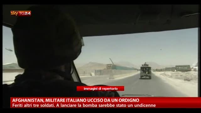 Afghanistan, attacco ai militari italiani: muore bersagliere