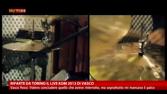 Vasco, riparte da Torino il Live Kom 2013