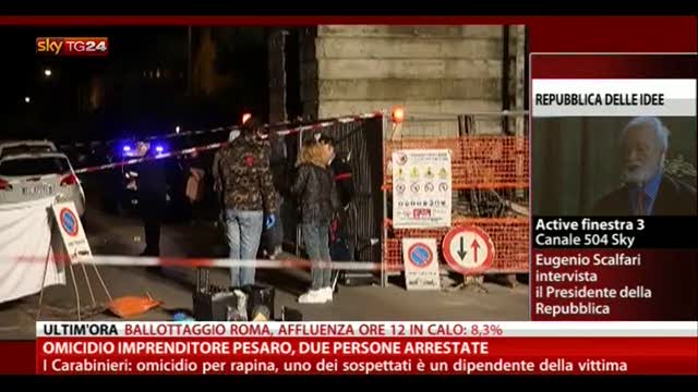 Pesaro, omicidio imprenditore: due persone arrestate