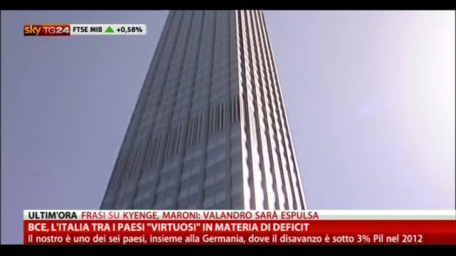 Bce, l'Italia tra i paesi "virtuosi" in materia di deficit
