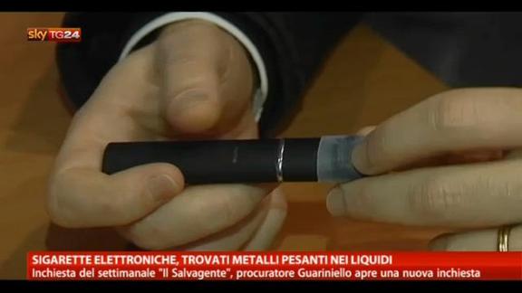 Sigarette elettroniche, trovati metalli pesanti nei liquidi