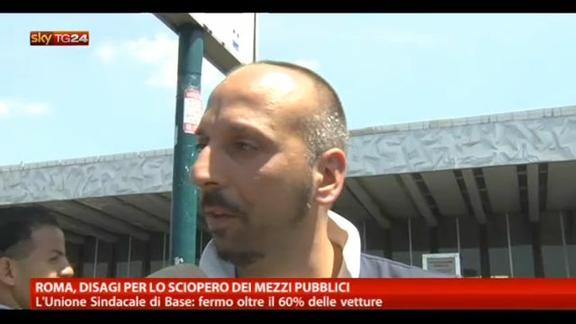 Roma, disagi per lo sciopero dei mezzi pubblici